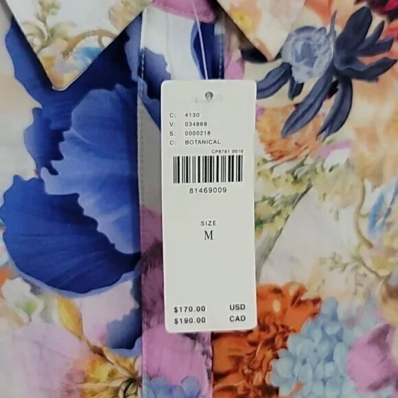 Anthropologie Maeve Floral High-Low Shirt Dress - Picture 9 of 11